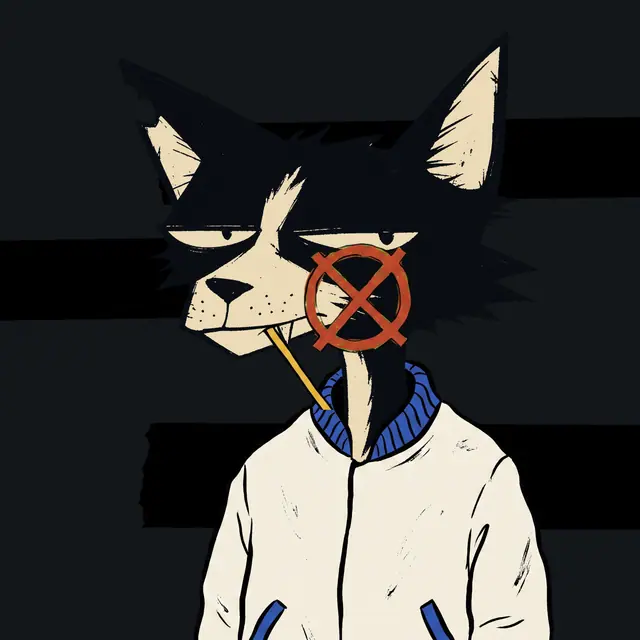Broker #1978, a screenprinted alley cat.