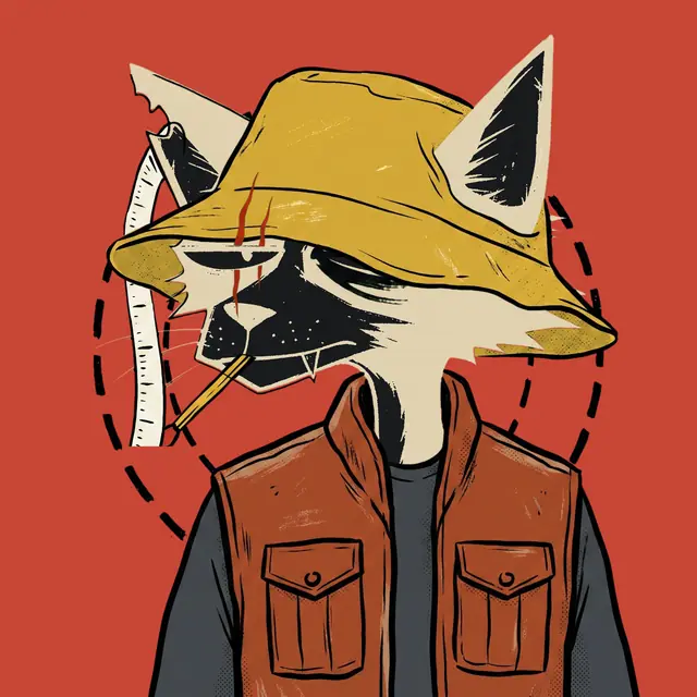 Broker #2033, a screenprinted alley cat.