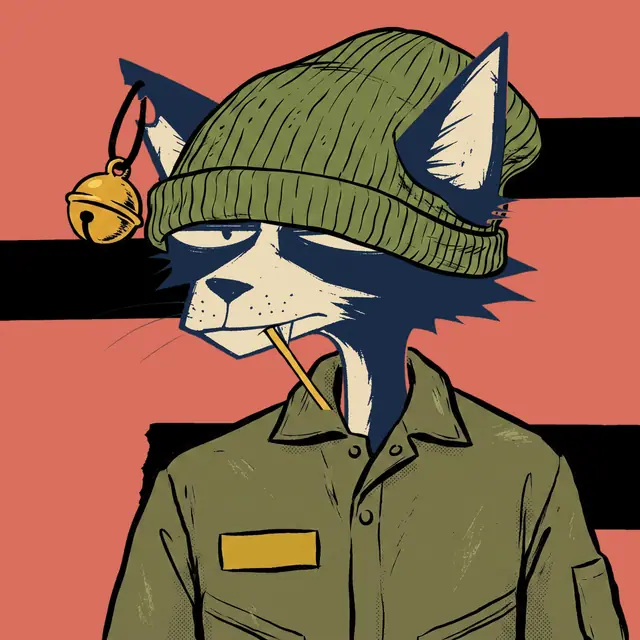 Broker #0209, a screenprinted alley cat.