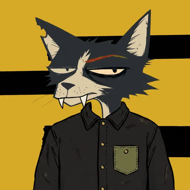 Broker #2140, a screenprinted alley cat.