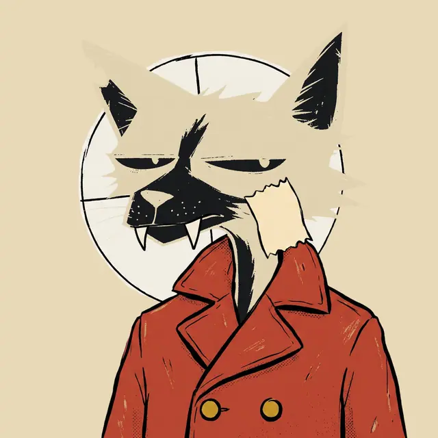 Broker #2159, a screenprinted alley cat.
