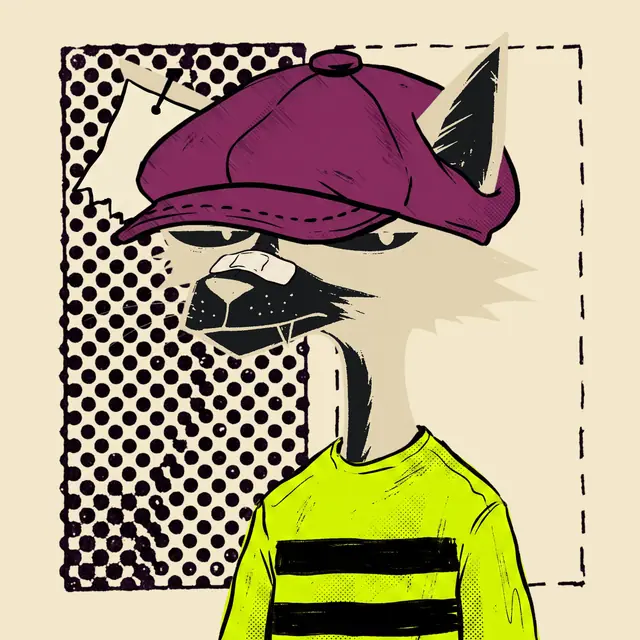 Broker #0218, a screenprinted alley cat.