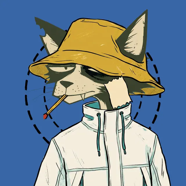 Broker #2211, a screenprinted alley cat.