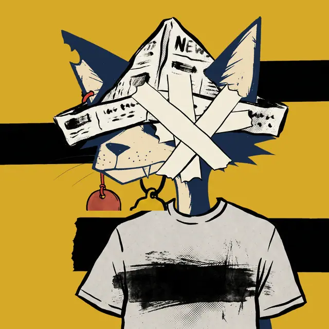 Broker #0225, a screenprinted alley cat.