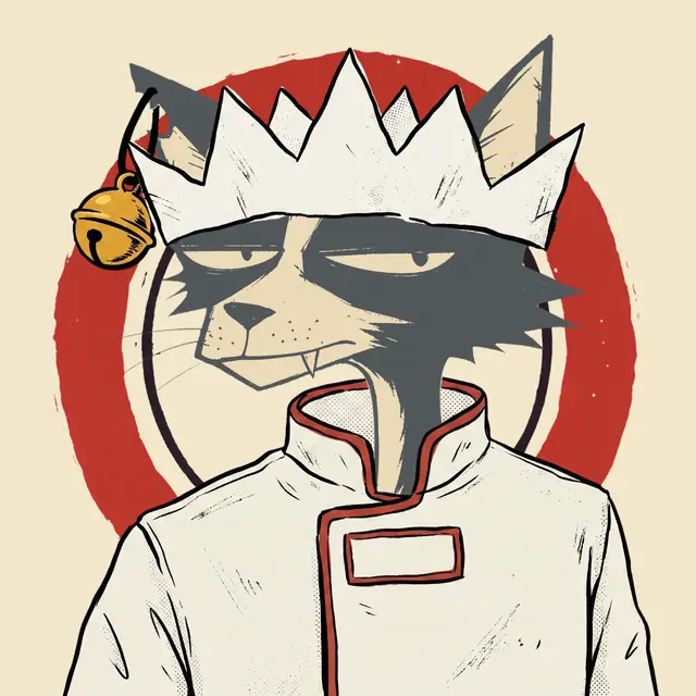 Broker #0229, a screenprinted alley cat.