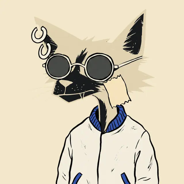 Broker #0232, a screenprinted alley cat.