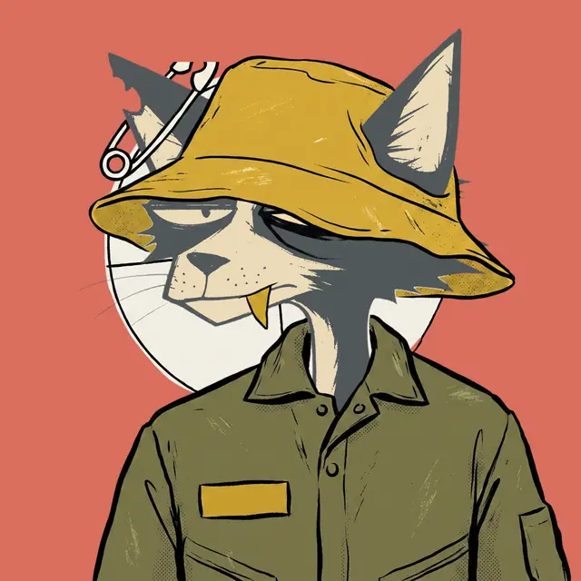 Broker #0234, a screenprinted alley cat.