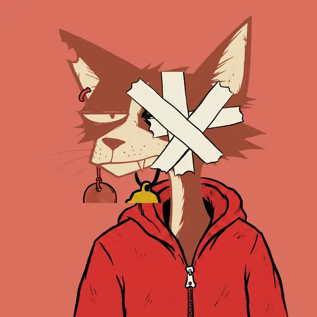 Broker #0238, a screenprinted alley cat.