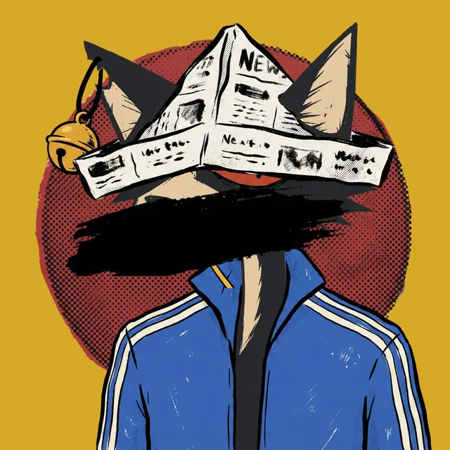 Broker #0242, a screenprinted alley cat.