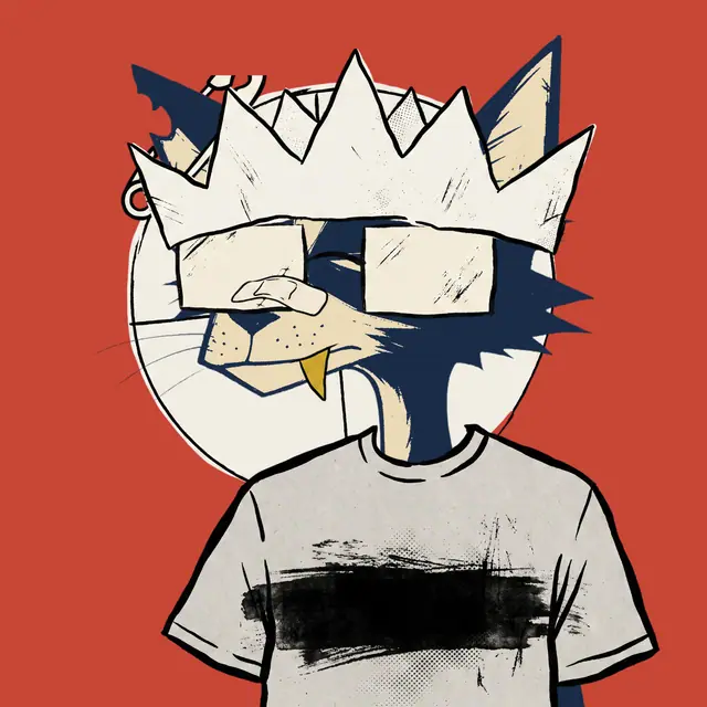 Broker #0248, a screenprinted alley cat.