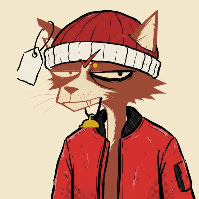 Broker #0251, a screenprinted alley cat.