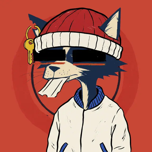 Broker #0258, a screenprinted alley cat.