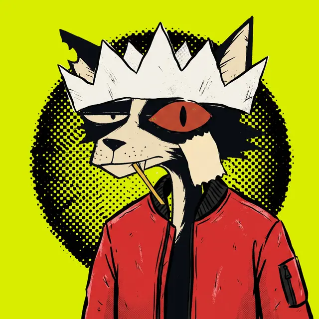 Broker #0270, a screenprinted alley cat.