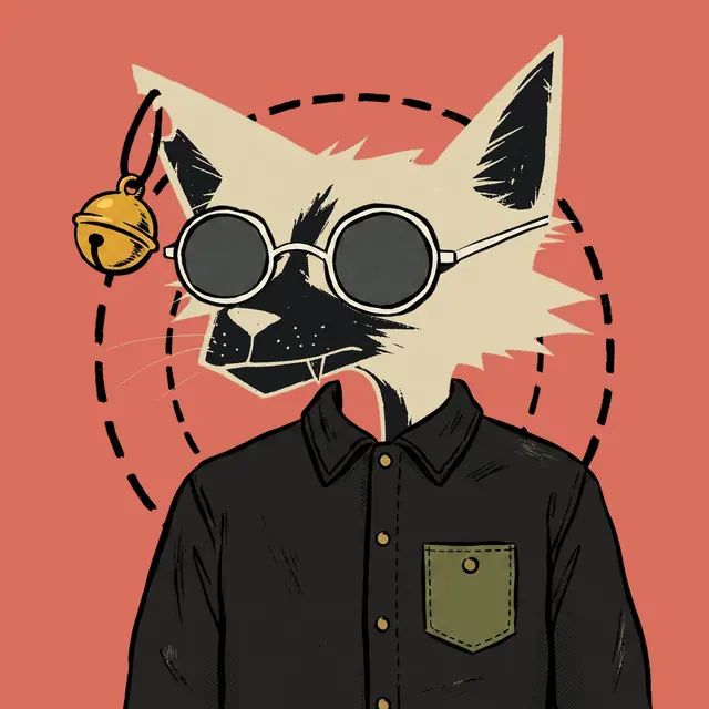 Broker #0272, a screenprinted alley cat.
