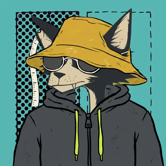 Broker #0303, a screenprinted alley cat.