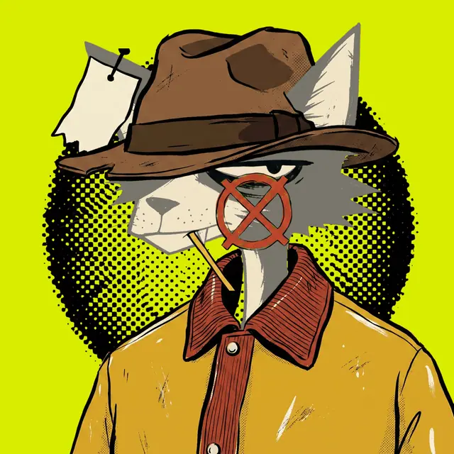 Broker #0308, a screenprinted alley cat.