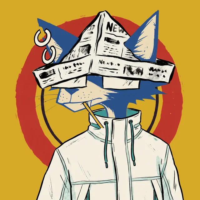 Broker #0031, a screenprinted alley cat.