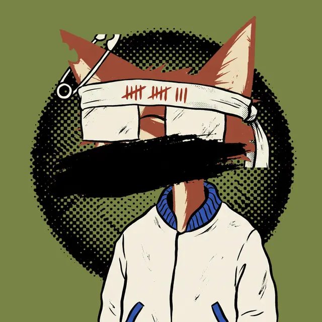 Broker #0325, a screenprinted alley cat.