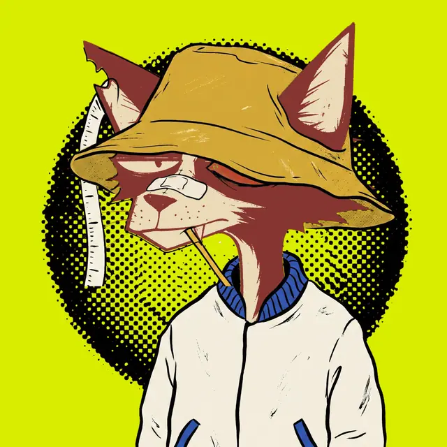 Broker #0326, a screenprinted alley cat.