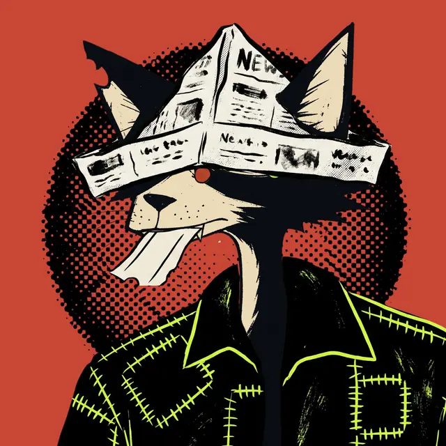 Broker #0333, a screenprinted alley cat.