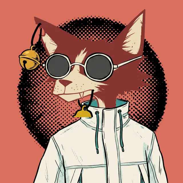 Broker #0342, a screenprinted alley cat.