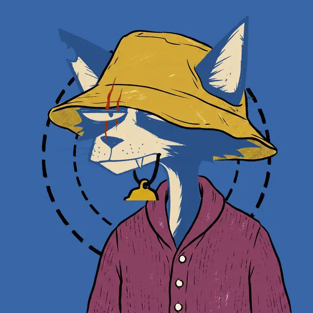 Broker #0373, a screenprinted alley cat.