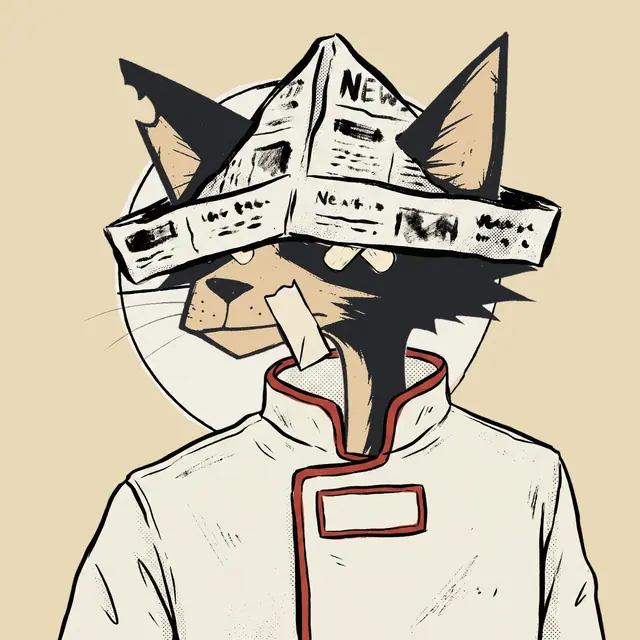 Broker #0391, a screenprinted alley cat.