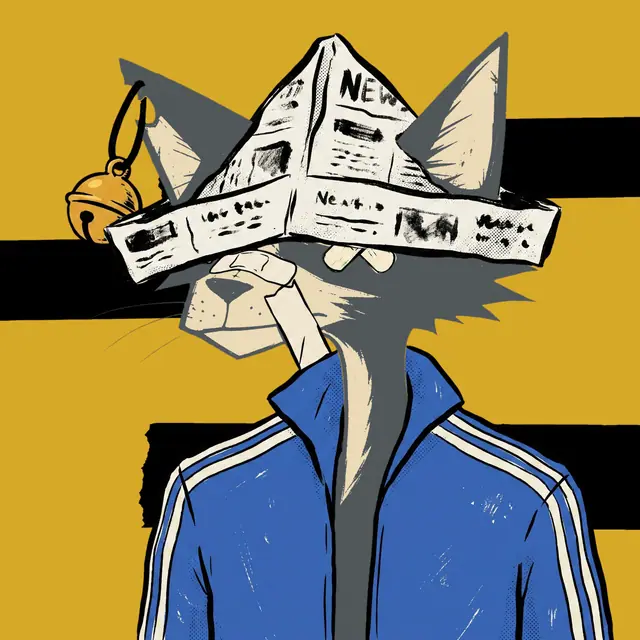 Broker #0392, a screenprinted alley cat.