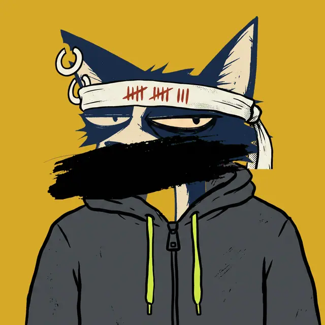Broker #0393, a screenprinted alley cat.