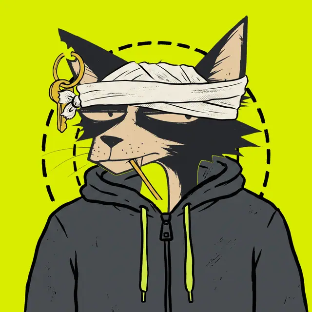Broker #0397, a screenprinted alley cat.
