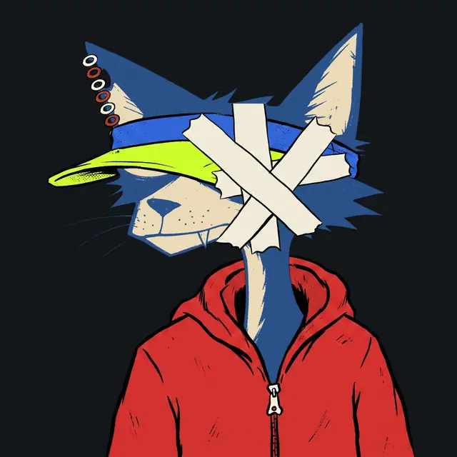 Broker #0414, a screenprinted alley cat.