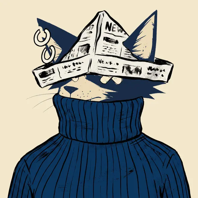 Broker #0430, a screenprinted alley cat.