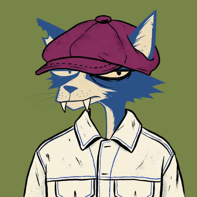 Broker #0435, a screenprinted alley cat.