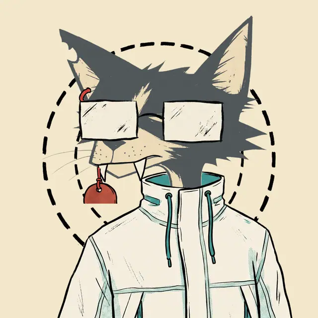 Broker #0452, a screenprinted alley cat.