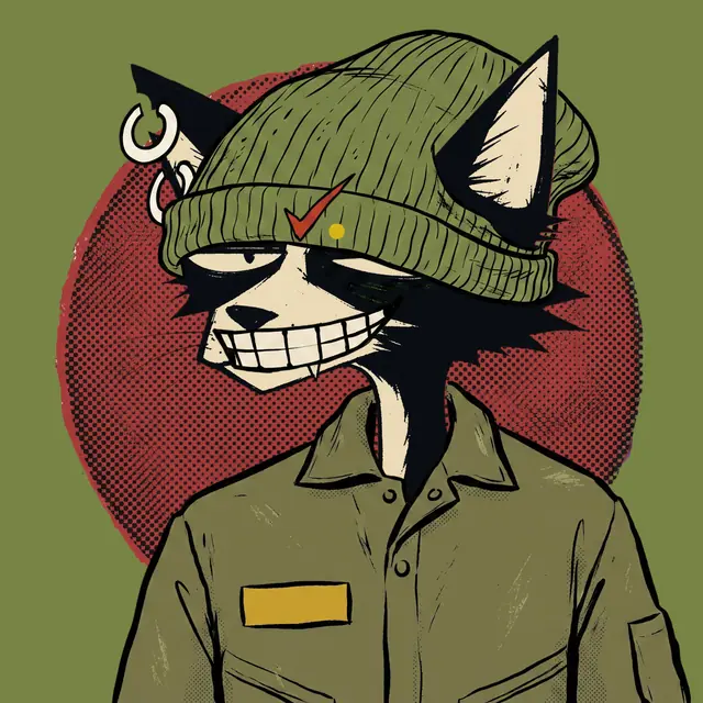 Broker #0453, a screenprinted alley cat.