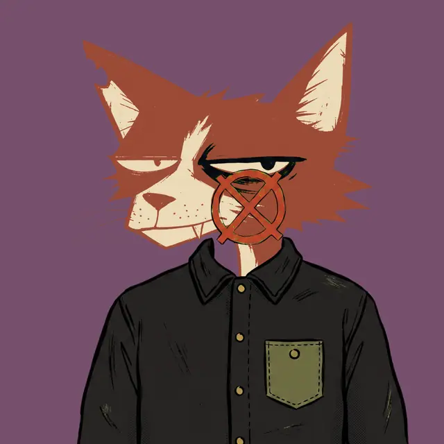 Broker #0455, a screenprinted alley cat.