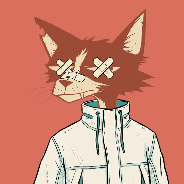 Broker #0046, a screenprinted alley cat.