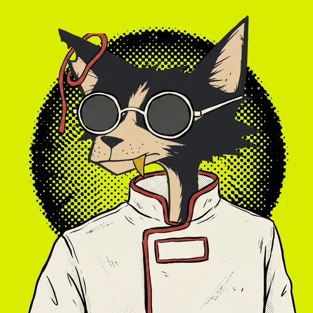 Broker #0047, a screenprinted alley cat.
