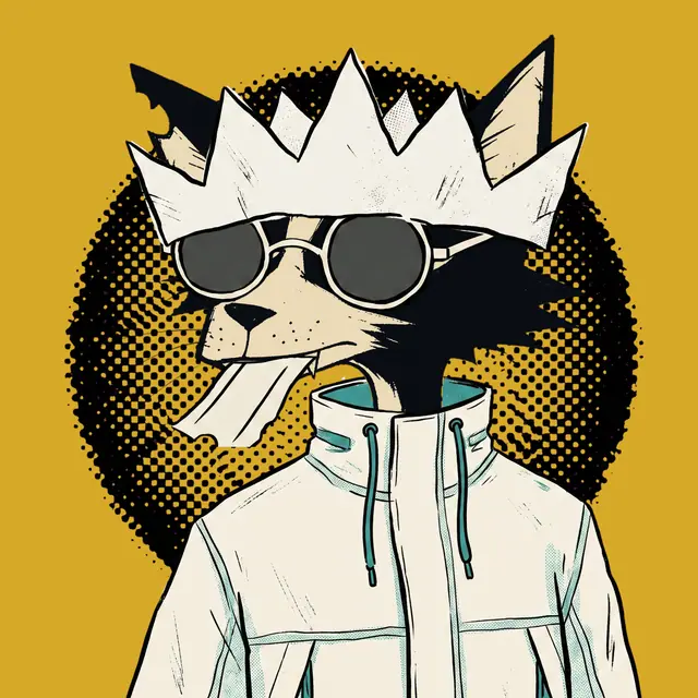 Broker #0486, a screenprinted alley cat.