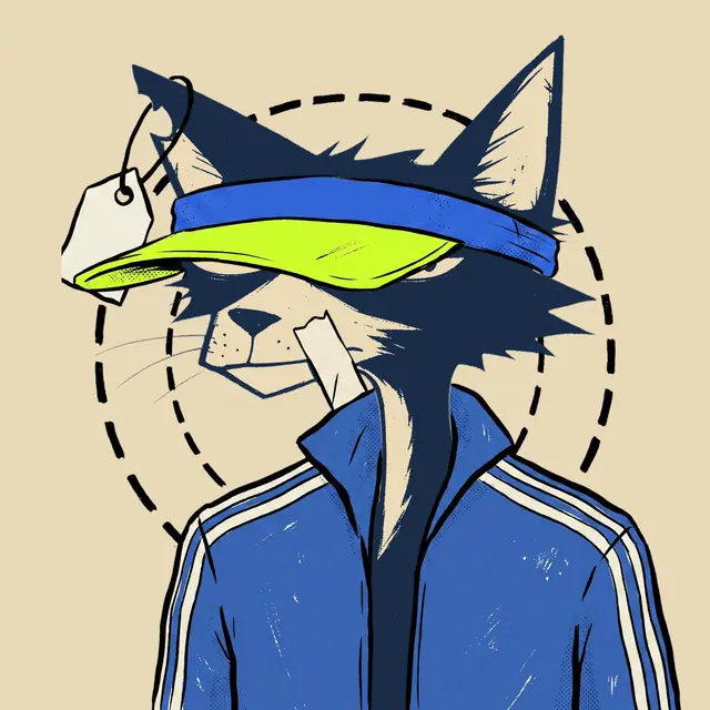 Broker #0489, a screenprinted alley cat.