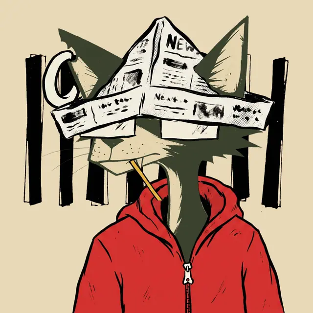 Broker #0514, a screenprinted alley cat.