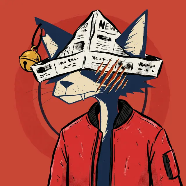 Broker #0519, a screenprinted alley cat.