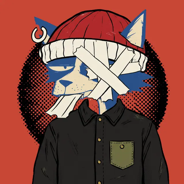 Broker #0524, a screenprinted alley cat.