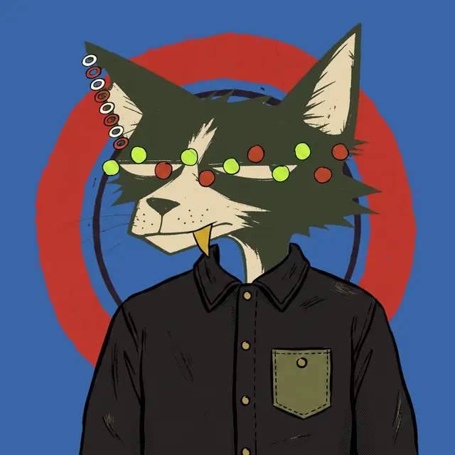 Broker #0532, a screenprinted alley cat.