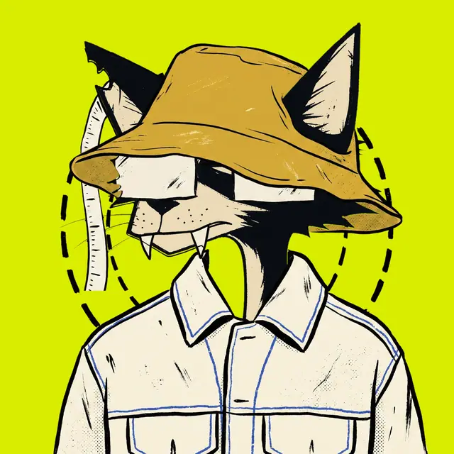 Broker #0552, a screenprinted alley cat.