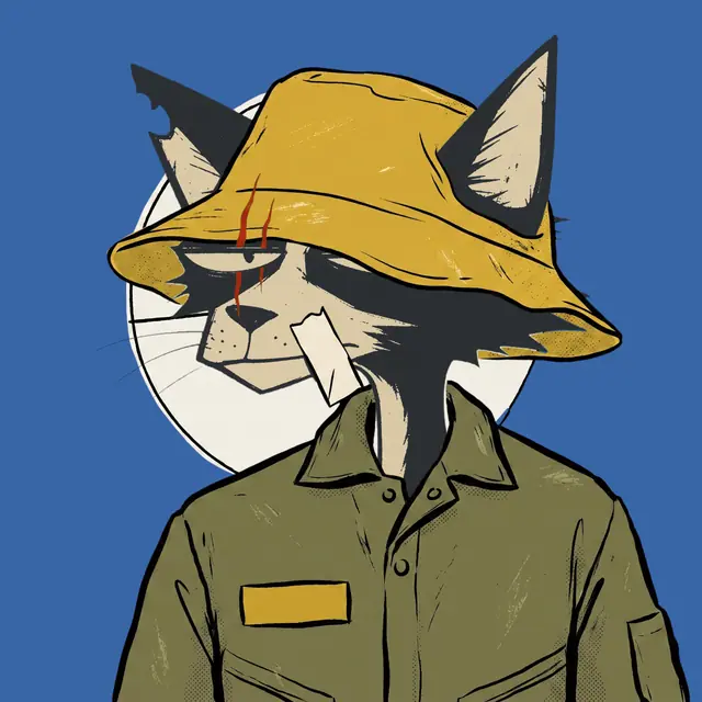 Broker #0564, a screenprinted alley cat.