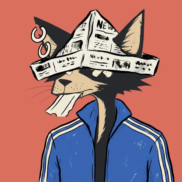 Broker #0566, a screenprinted alley cat.