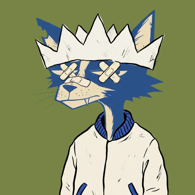 Broker #0580, a screenprinted alley cat.