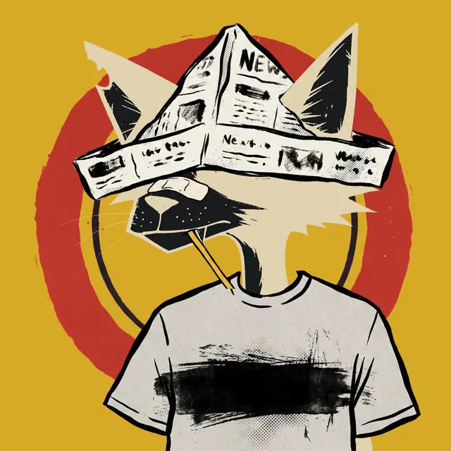 Broker #0583, a screenprinted alley cat.