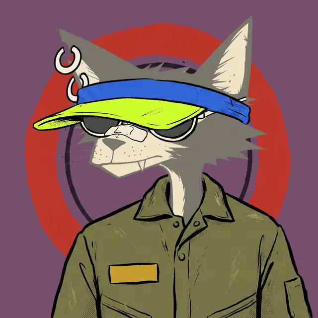 Broker #0006, a screenprinted alley cat.